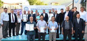 ŞİRİNEVLER’DE 1530 HAK SAHİBİ DAHA TAPUSUNA KAVUŞTU