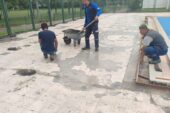 Karacabey Belediyesi yüzme havuzunu yaza hazırlıyor