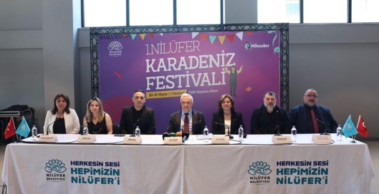 Nilüfer’de Karadeniz Festivali zamanı