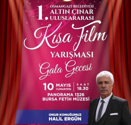 Altın Çınar Uluslararası Kısa Film Yarışması’nda gala heyecanı