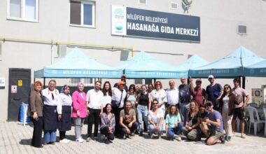 Fransa’dan gelip Nilüfer’in sağlıklı gıda politikalarını incelediler