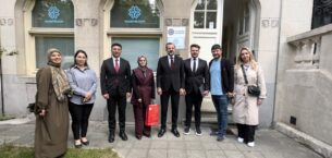 BAŞKAN IŞIK GÜRSU’DAN AVRUPA’YA ÇIKARMA YAPTI