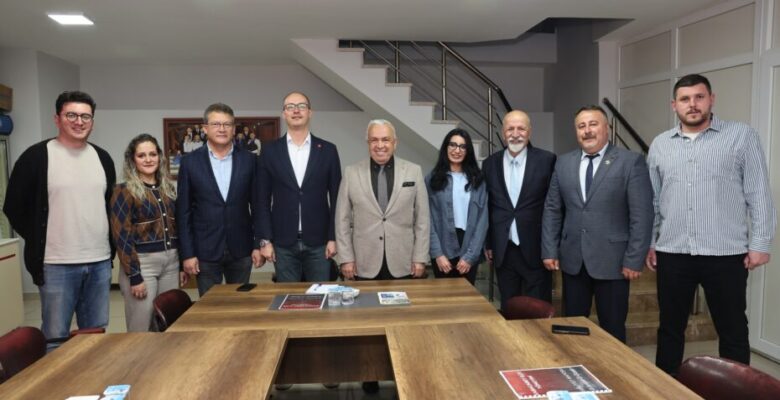 Başkan Şadi Özdemir’den iş birliği ziyaretleri