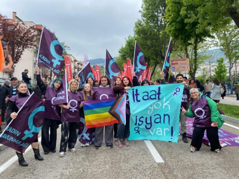 Bursa Kadın Savunma Ağı’ndan Dayanışma ve Mücadele Çağrısı