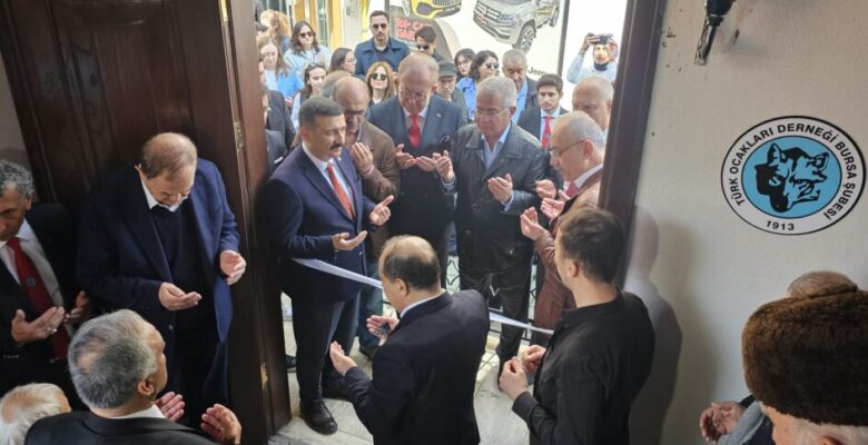 TÜRK OCAKLARI BURSA SUBESI YENI YERINDE