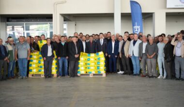 Yenişehir Belediyesi’nden çiftçiye tarihi destek…