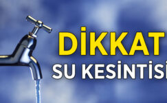 GEMLİK’TE SU KESİNTİSİ
