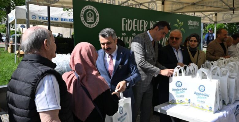 YILDIRIM BELEDİYESİ’NDEN 50 BİN FİDE
