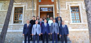 BUÜ yönetiminden Orhaneli ve Büyükorhan ziyareti
