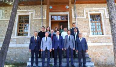 BUÜ yönetiminden Orhaneli ve Büyükorhan ziyareti