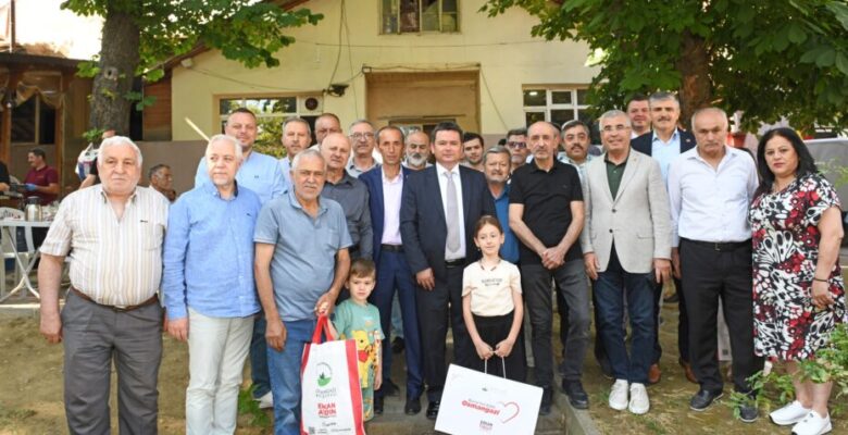 Başkan Aydın İvazpaşa sakinleriyle buluştu