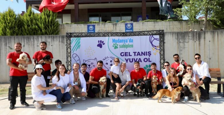 MUDANYA’DA CAN DOSTLAR İÇİN SAHİPLENDİRME ŞENLİĞİ