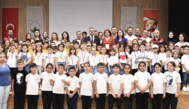 Osmangazi’de öğrenciler atık toplamak için yarıştı