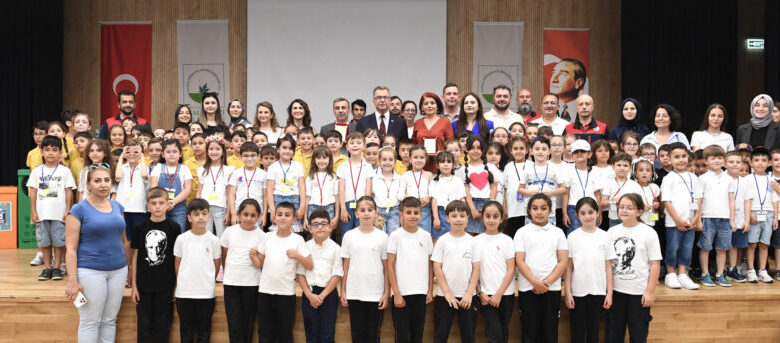 Osmangazi’de öğrenciler atık toplamak için yarıştı