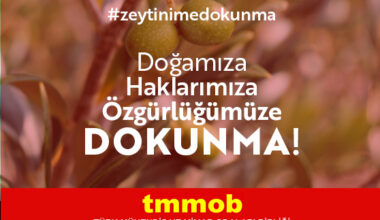 TMMOB Bursa İl Koordinasyon Kurulu; “Maden Kanunu Teklifine Hayır” dedi.