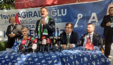 Yavuz Ağıralioğlu; “Türk Milletinin Siyasal Ufkuna Pırıl Pırıl Bir Parti Hediye Ettik”