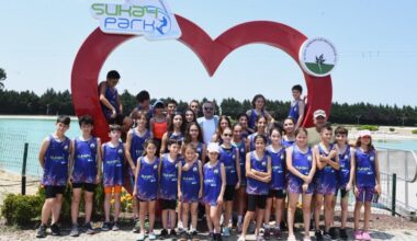 Osmangazi’de Triathle yarışları nefes kesti