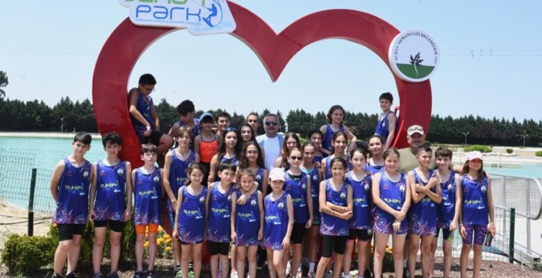 Osmangazi’de Triathle yarışları nefes kesti