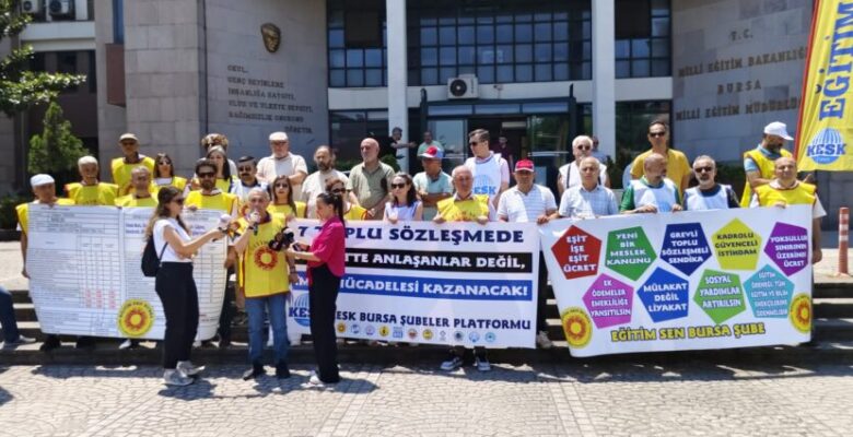 EĞİTİM SEN OLARAK TOPLU SÖZLEŞME TALEPLERİMİZDE ISRARCI, BİRLEŞİK MÜCADELEDE KARARLIYIZ!