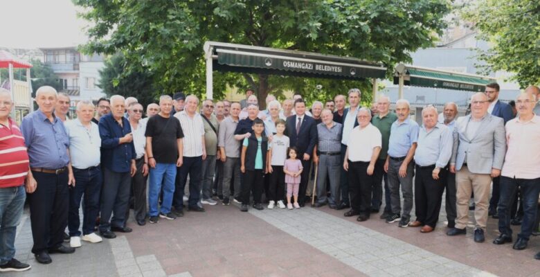 Başkan Aydın Kemerçeşme mahalle sakinleriyle kahvaltıda buluştu