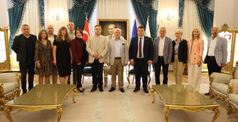 Kardeş şehir Tırnova’dan Başkan Bozbey’e ziyaret