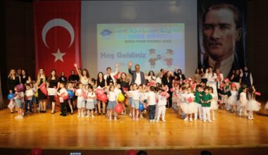 Bursa Yuvam Personel Kreşi’nde yıl sonu heyecanı