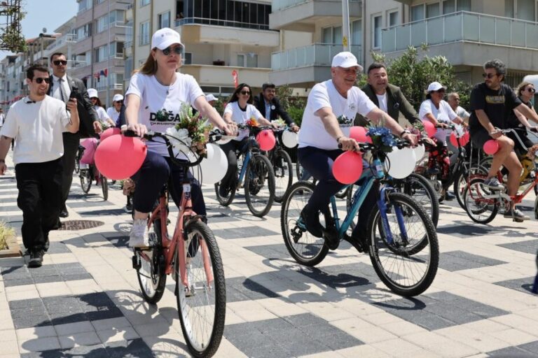 ‘Süslü Bisikletler’ ile temiz çevreye dikkat çekildi
