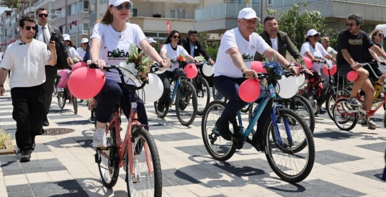 ‘Süslü Bisikletler’ ile temiz çevreye dikkat çekildi