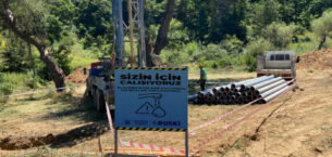 Orhaneli’de tankerle su taşıma dönemine son