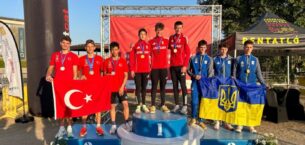 Büyükşehir Belediyesporlu Muhammed Emir Kurtulan Avrupa üçüncüsü