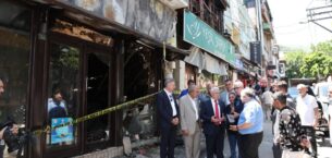 Başkan Bozbey’den yangında zarar gören bölgelere ziyaret