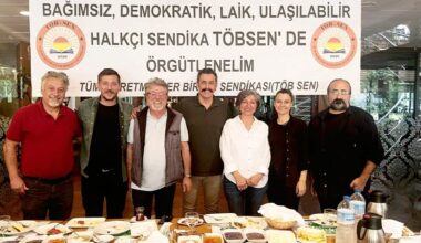 TÖB-SEN KAHVALTIDA BULUŞTU