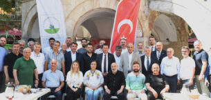 Başkan Aydın müjdeyi verdi Kozahan aslına uygun yenileniyor