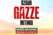 Saadet Partisinden “Özgür Gazze” mitingi