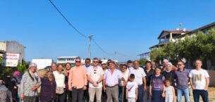 İMAR YASASINA TAKILANLAR EYLEM YAPTI