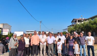 İMAR YASASINA TAKILANLAR EYLEM YAPTI