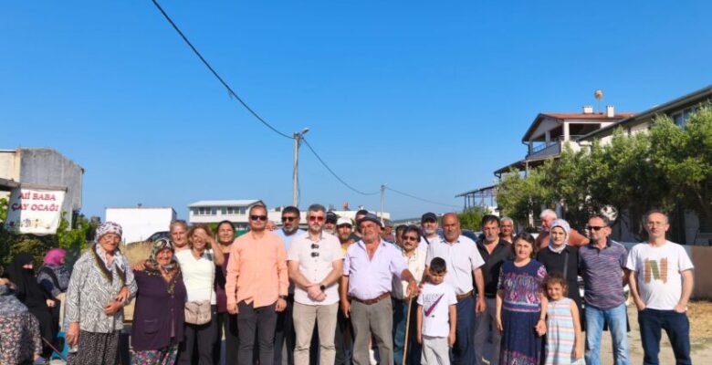 İMAR YASASINA TAKILANLAR EYLEM YAPTI