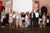 Osmangazi’de deprem tatbikatını başarıyla tamamlayan öğrencilere sertifika verildi