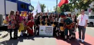 Almanya’daki Hessentag 2025 Festivali’nde Osmangazi rüzgarı