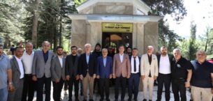 İNEGÖL FATİHİ TURGUT ALP DUALARLA ANILDI