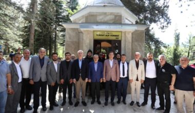 İNEGÖL FATİHİ TURGUT ALP DUALARLA ANILDI