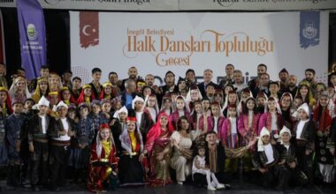 İNEGÖL’DE HALK DANSLARI GECESİ İLE YAZ ETKİNLİKLERİ BAŞLADI