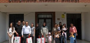 Osmangazili çocuklar bayram sevincini erken yaşadı