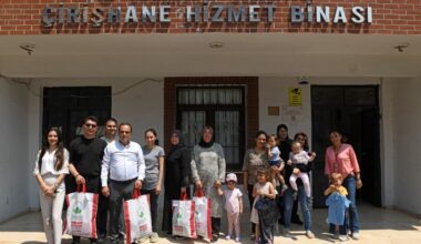 Osmangazili çocuklar bayram sevincini erken yaşadı