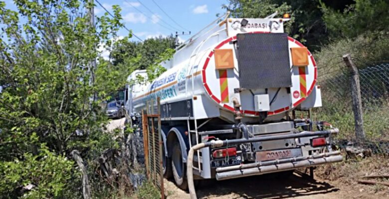 Dağyenice’de yangın söndürüldü
