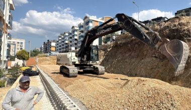 Gemlik’te Yol Açma Çalışmaları Hız Kesmeden Sürüyor