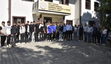 Karacabey Belediyesi’nden Tarım Lisesi’ne tam destek