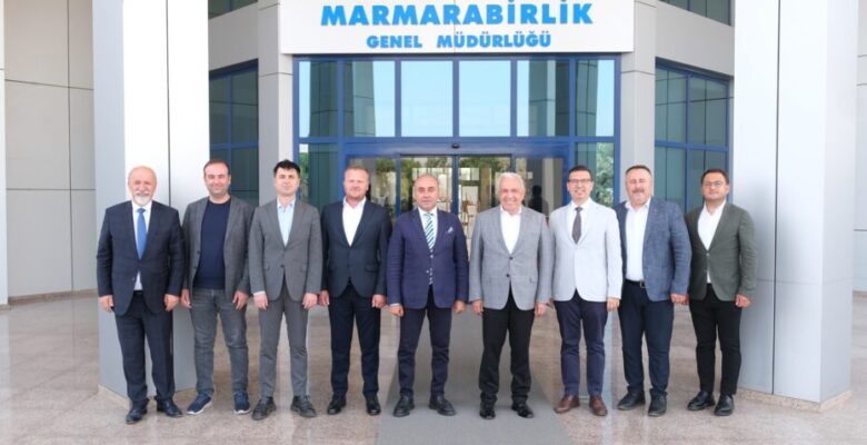 Başkan Şadi Özdemir’den Marmarabirlik’e hayırlı olsun ziyareti