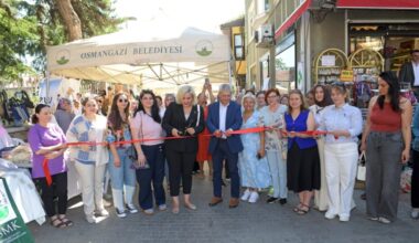 Üretici kadınlar Sümbüllü Bahçe Kadın Girişimciler Sokağı’nda buluştu