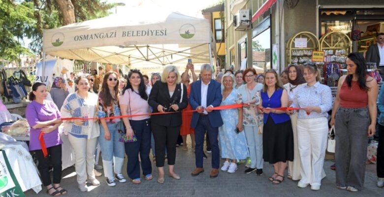 Üretici kadınlar Sümbüllü Bahçe Kadın Girişimciler Sokağı’nda buluştu